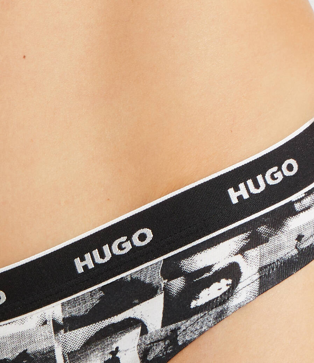 Стринги 3 пары DESIGN Hugo Bodywear - черный(50495870)