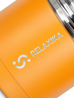 Термос для еды Relaxika 301 (0,5 литра), желтый