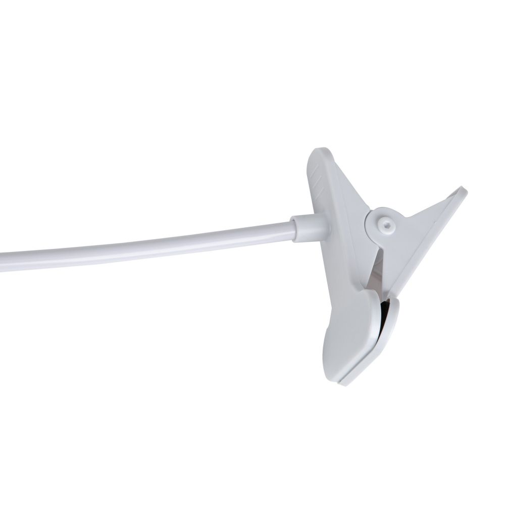 UFP-M04D-600 WHITE POLYBAG Подставка для светильника ULI-P. на прищепке. длина трубки 600мм. Белая. ТM ФитоЛето