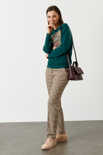 22724 Джемпер женский (изумрудный)