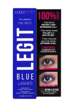 Huda Beauty Legit Blue Legit Lashes Double-Ended Mascara Mini