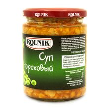 Суп гороховый 420г. Рольник