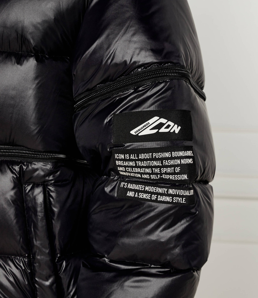 Пуховая куртка 2в1 Dsquared2 - черный(S79AM0063 S60518)