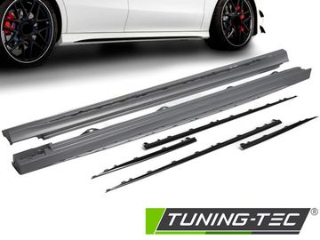 Накладки на пороги для MERCEDES CLA W118 19- SPORT STYLE