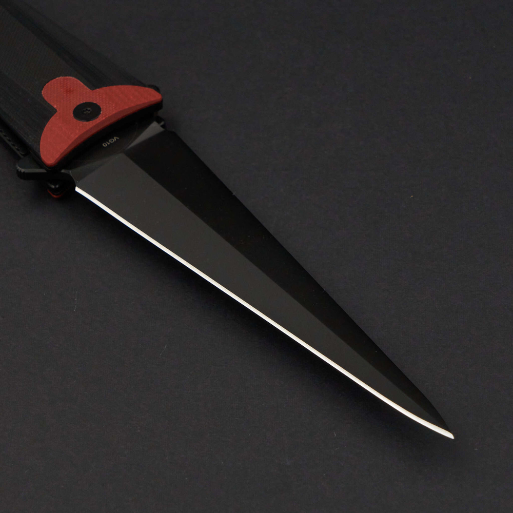 Нож Cinquedea all black DLC VG10
