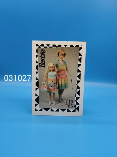 Аксессуар винтажная карточка Барби 90х 031027