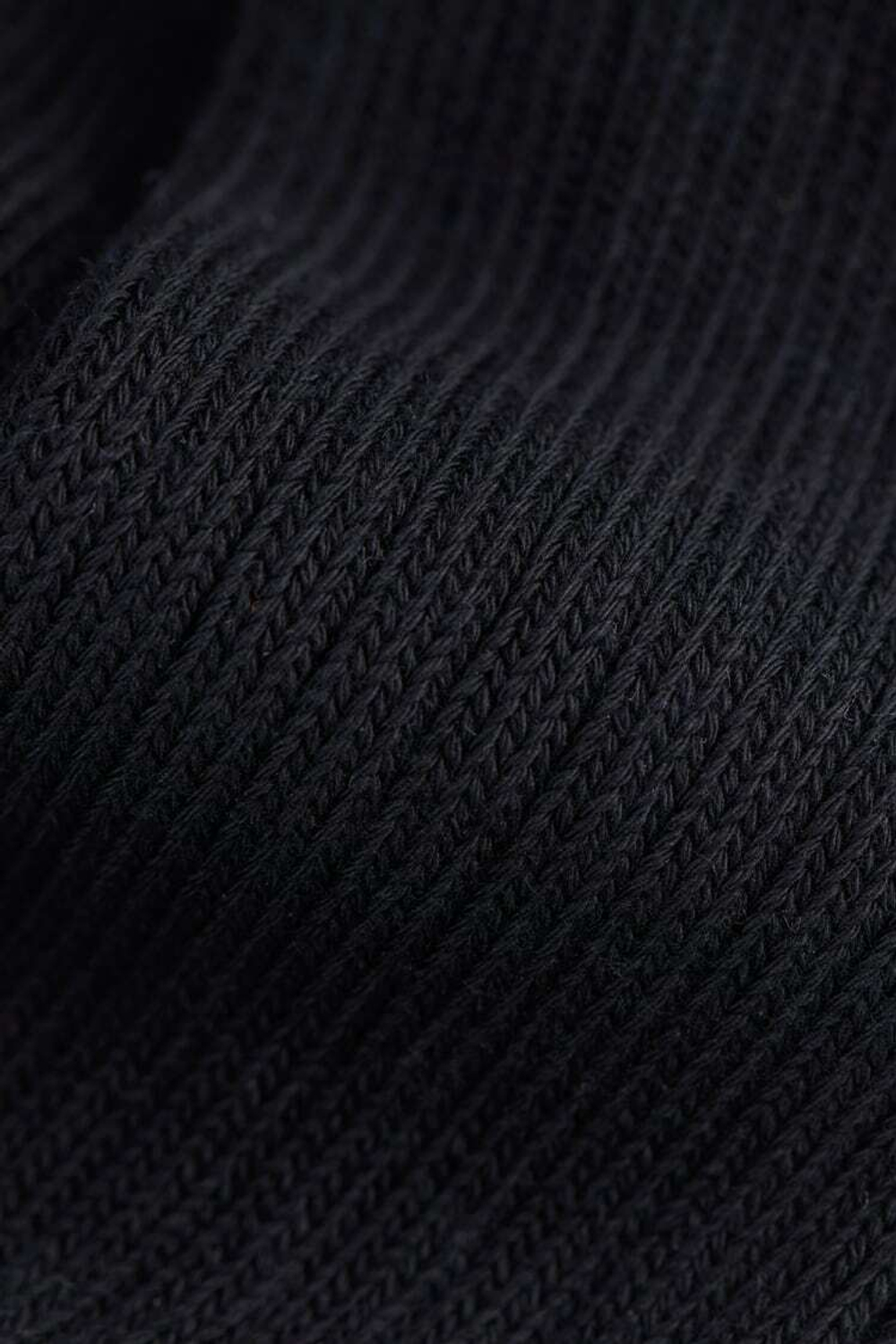 ZARA ТЕКСТУРИРОВАННЫЕ НОСКИ, ЧЕРНЫЙ