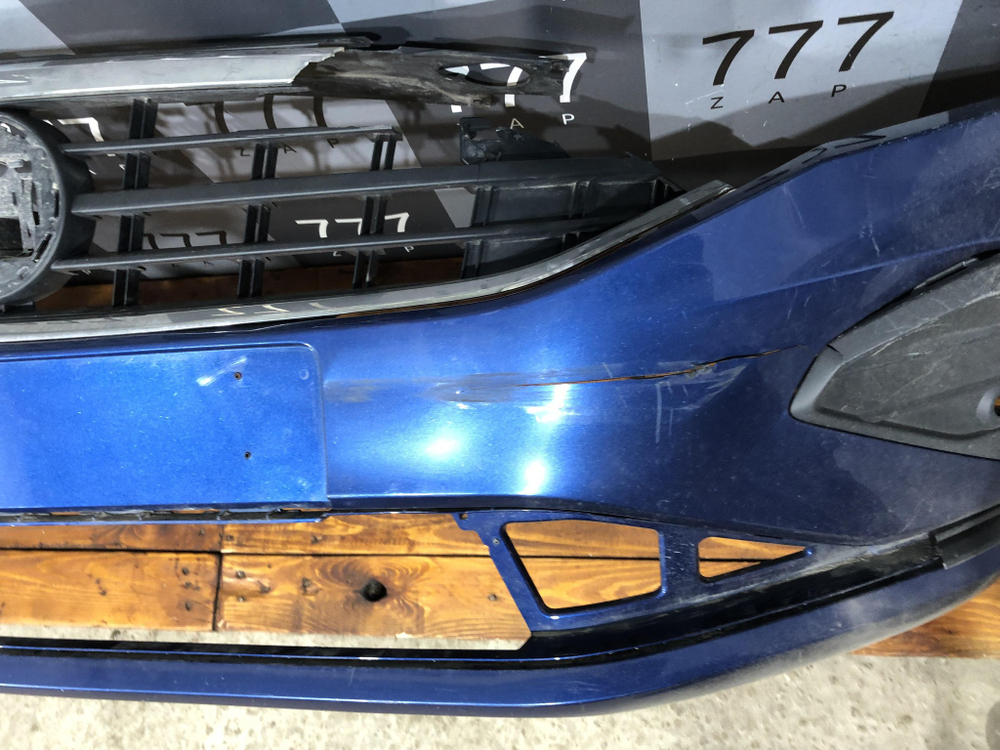 Бампер передний Volkswagen Polo 6 20-22 Б/У Оригинал 6N5807221