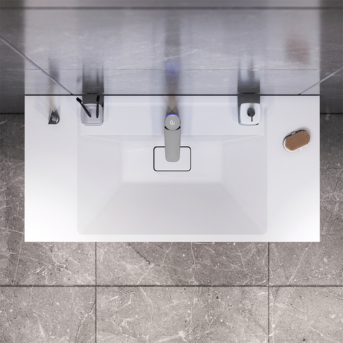 Тумба под раковину AM.PM Inspire V2.0 100 M50AFHX1003GM подвесная Графит матовая