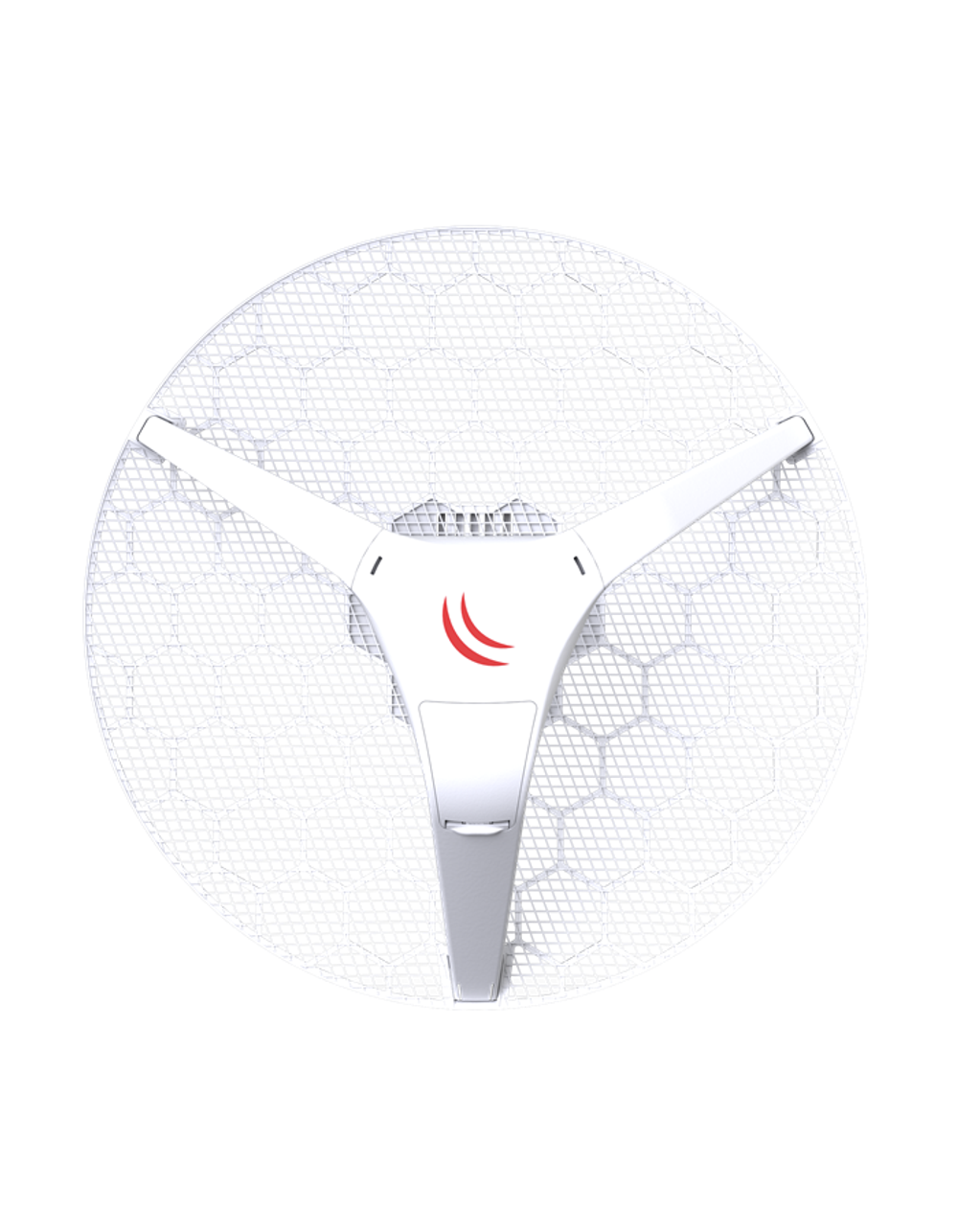 MikroTik LHG 5 Tripack (Three units of LHG 5 with 24.5dBi 5GHz antenna, Dual Chain 802.11an wireless, 600MHz CPU, 64MB RAM, 1x LAN, POE, PSU, RouterOS L3) – all three antennas in single box