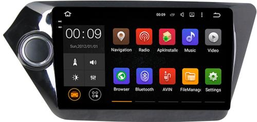 Магнитола для KIA Rio 3 2011-2017 (QB) - AIROC 2K RX-2314 Android 13, Быстрая, QLed+2K, CarPlay, SIM-слот