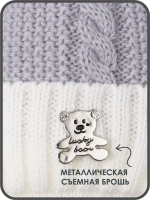 Шапка вязаная демисезонная для детей