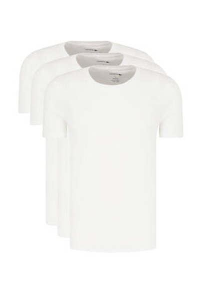 футболка 3 шт. Lacoste - белый(TH3321)