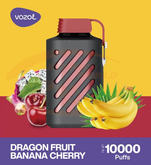 VOZOL GEAR 10000 - Dragon Fruit Banana Cherry