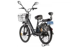 Электровелосипед Green City e-ALFA new с корзиной