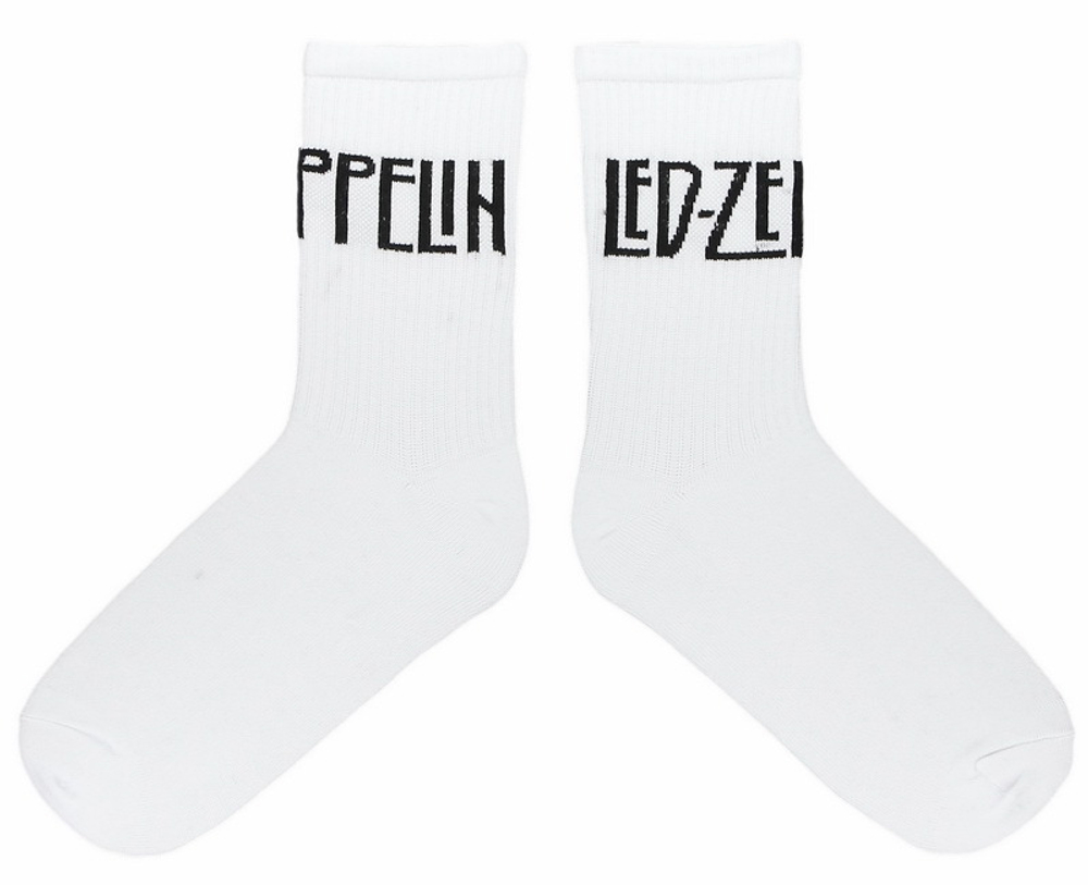 Носки Led Zeppelin белые (2009)