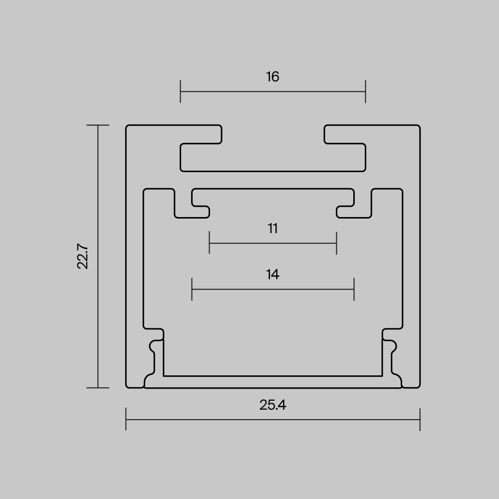 Профиль Led Strip 633012