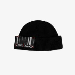 Шапка Nosebleed Two Distressed Beanie черная
