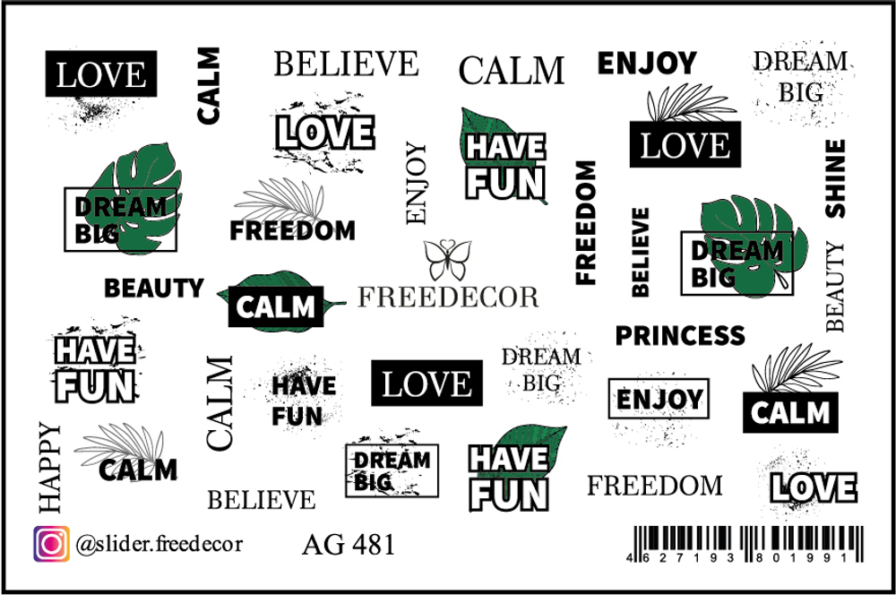 Слайдер дизайн Аэрография AG481