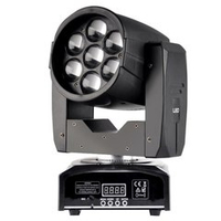 Вращающаяся голова PL Led wash beam 7 (RGBW, zoom)