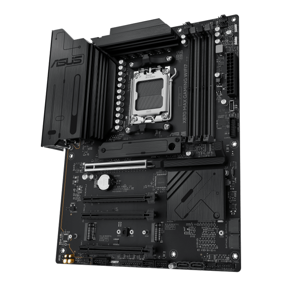 Материнская плата ASUS X870 MAX GAMING WIFI7 AM5 4xDDR5 4xSATA3 RAID 3xM.2 HDMI 2xUSB-C ATX
