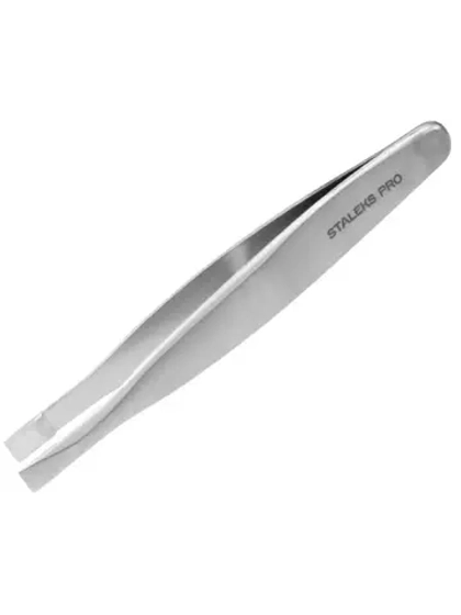 Пинцет для бровей EXPERT 20 TYPE 1 (широкие прямые кромки)