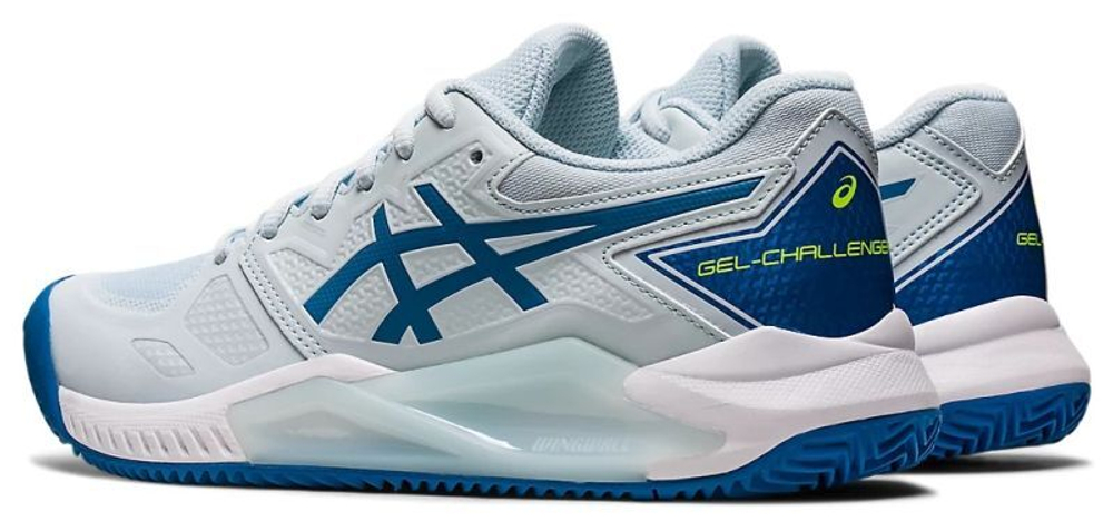Blue asics gel top