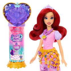 Disney Princess - Набор СЕРДЕЧНАЯ ШКАТУЛКА Кукла принцесса Ариэль JHL49