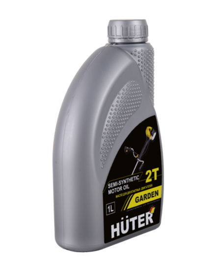 Масло 2Т полусинтетическое для двухтактных двигателей Huter