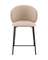 Стул полубарный Блейз велюр молочный