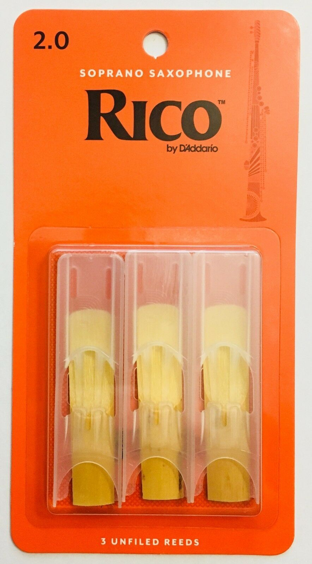 Трости для саксофона сопрано Rico RIA