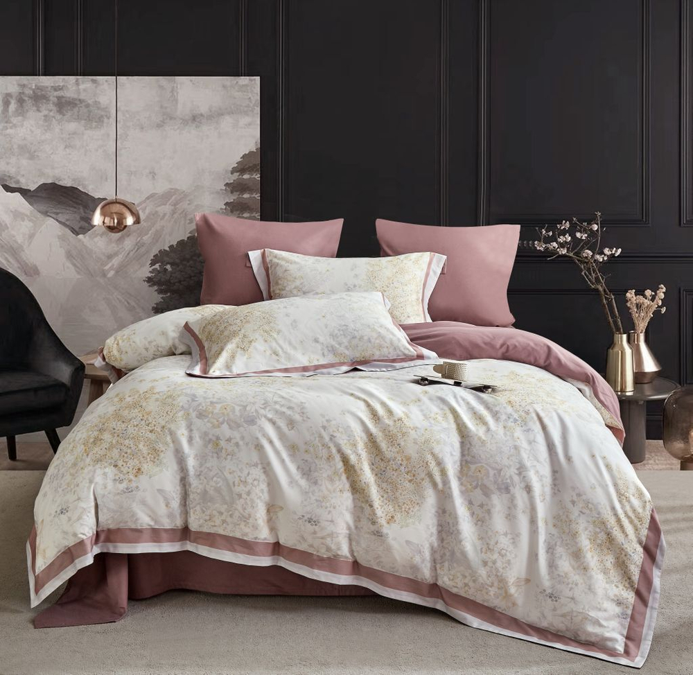 Постельное белье 2 спальное евро Asabella 2185-6/180