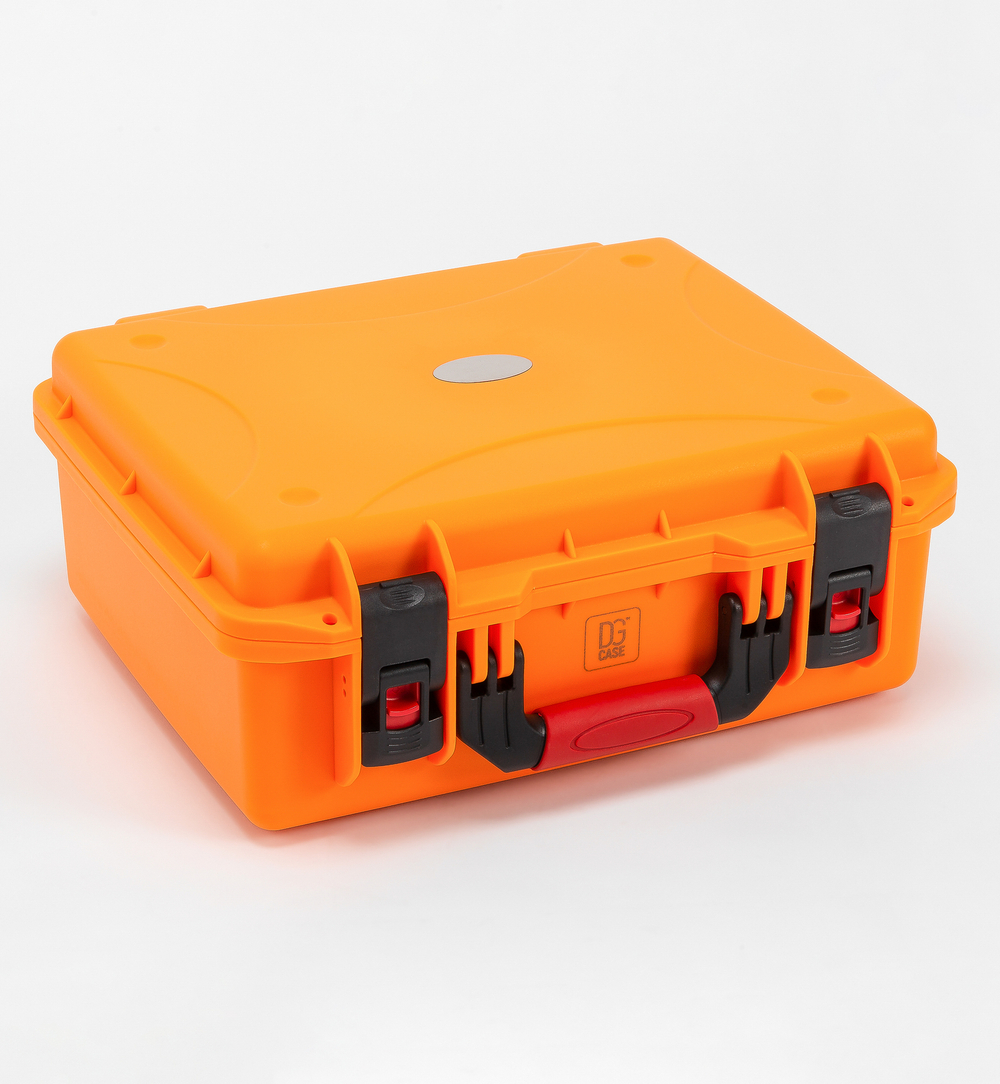 MEDIUM SIZE | Ударопрочный кейс DGCASE@50-01 ОРАНЖЕВЫЙ | Внутр. размер 390*270*155мм