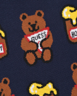 Пуловер GUESS Синий/Принт: мишки, баночки с медом (Мальчик)