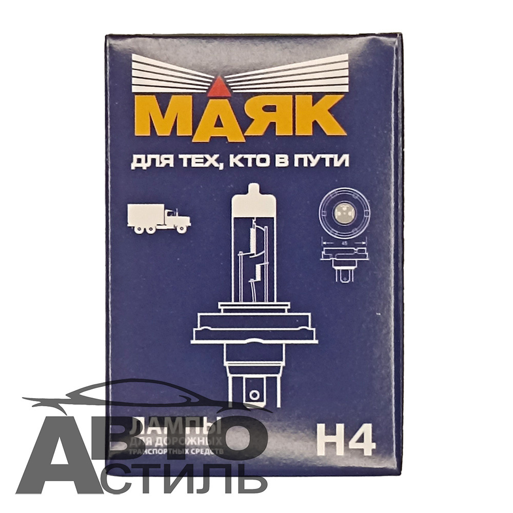 Автолампа H4  24V 75/70W P43t Маяк Standard 54430