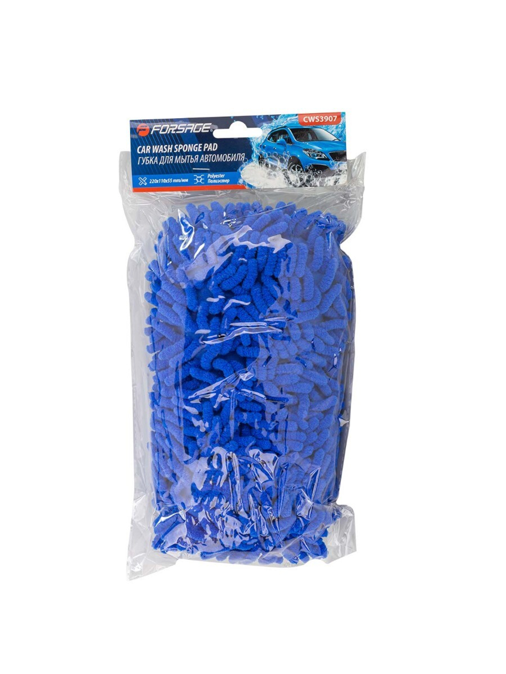 Губка для мытья автомобиля Forsage F-CWS3907