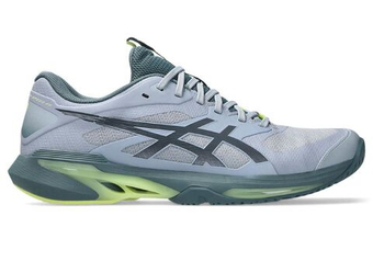 Мужские кроссовки теннисные Asics Solution Speed FF 4 - grey blue/ironclad