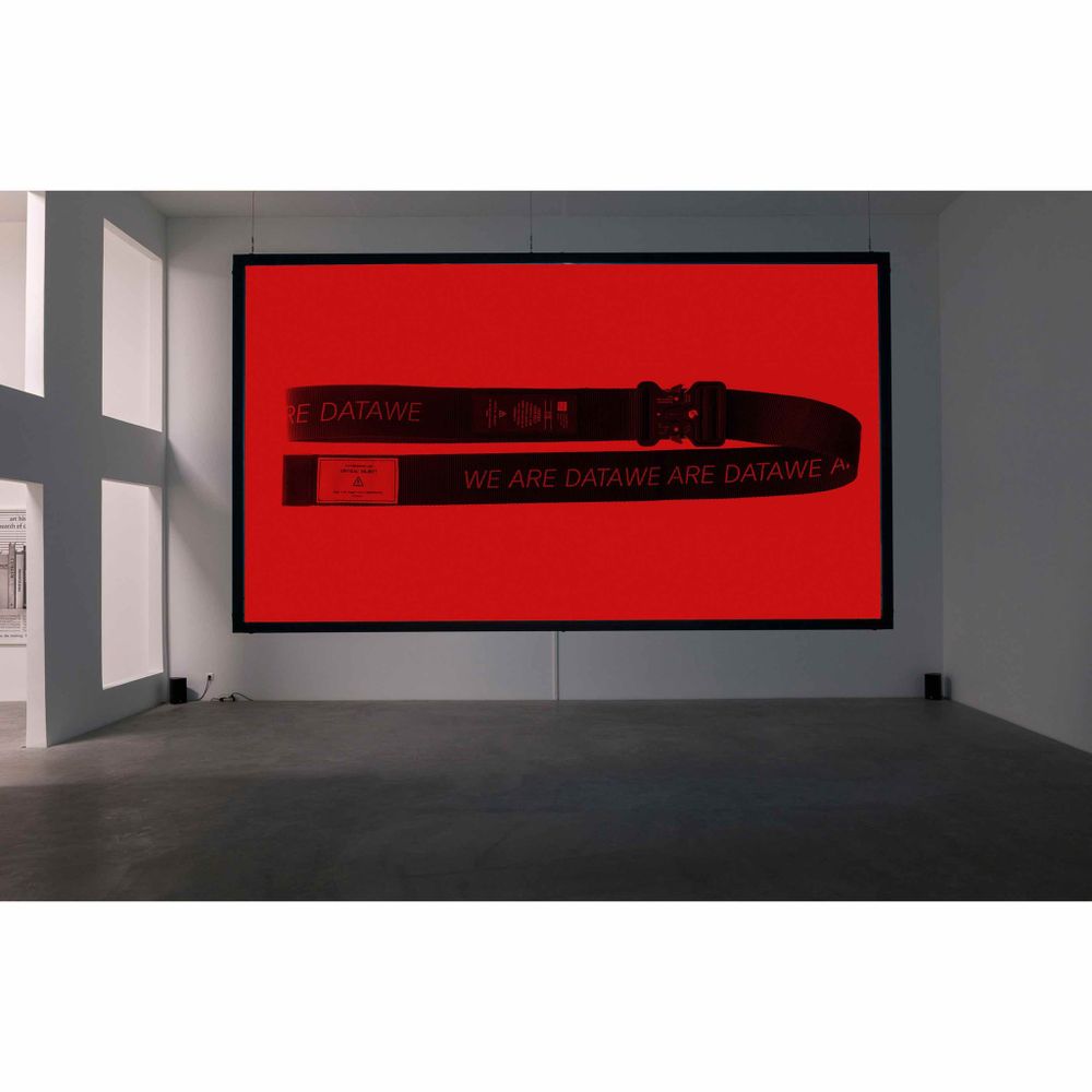 Ремень Futureisnown Post-digital Transfer Черный