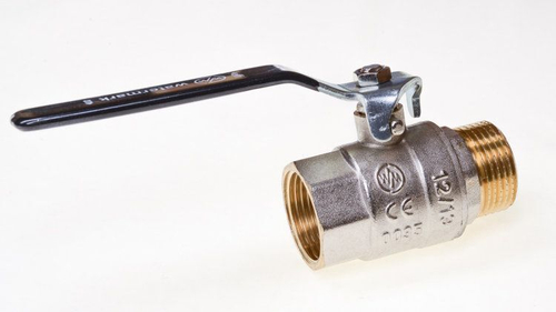 Кран шар 1 1/2" г/ш ручка F202.08 ВЫВОД