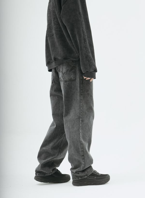 Джинсы Loose Fit Heavyweight Black Ice - фото 2