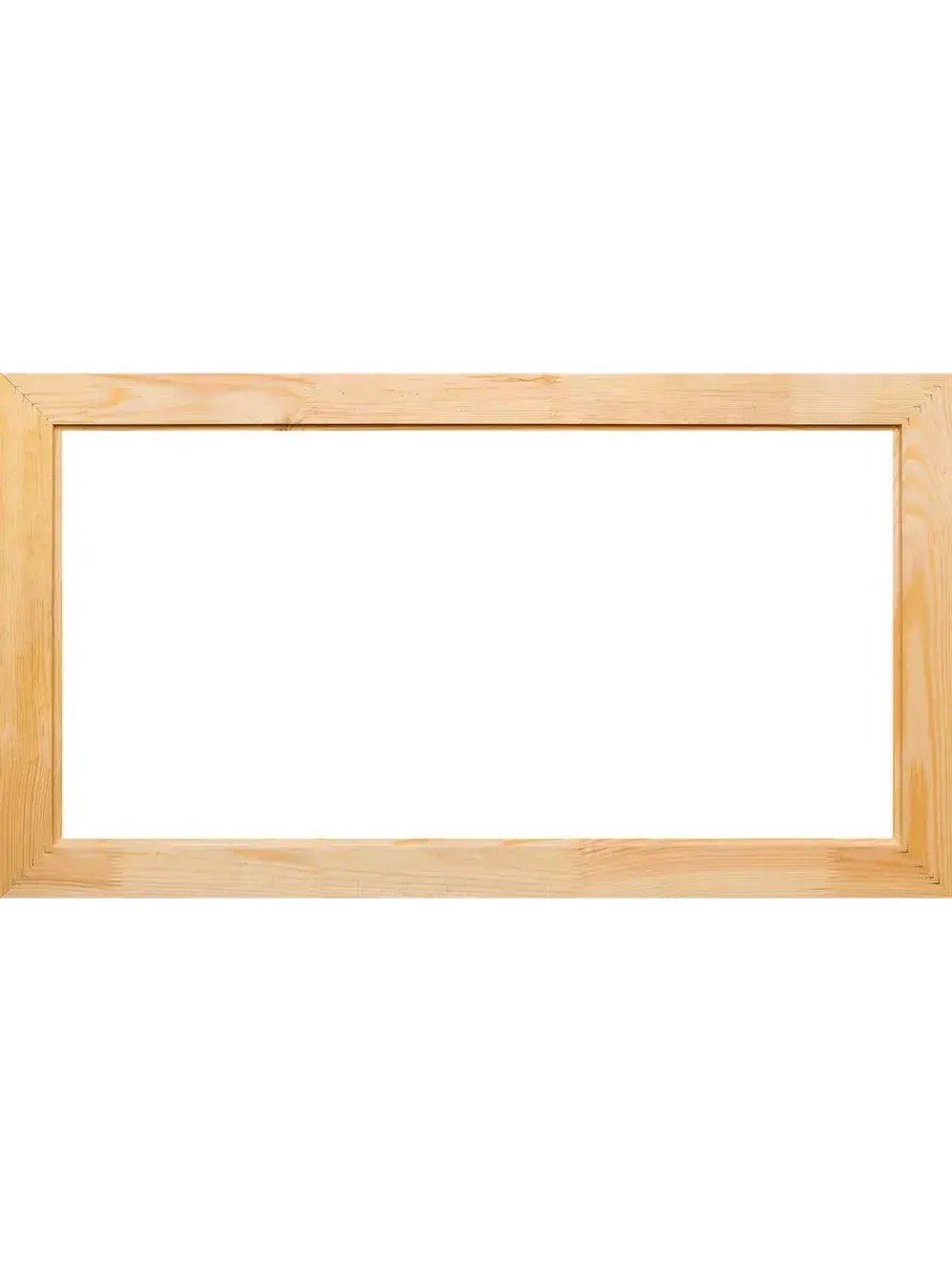 Деревянная рама 30x90 для картин на подрамнике сеч. 60x18