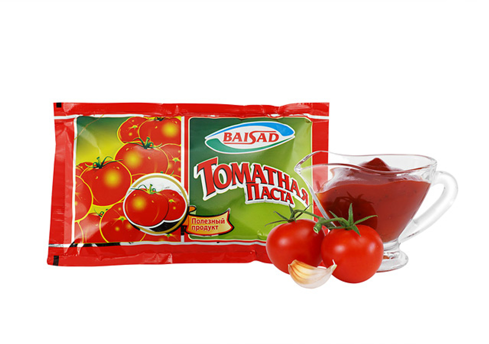 Томатная паста Байсад 1/140мл/52шт
