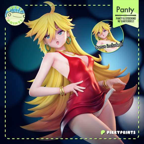 Понти Анархия Труська, Чулко и пресвятой Подвяз Фигурка NSFW Panty Anarchy Panty & Stocking with Garterbelt