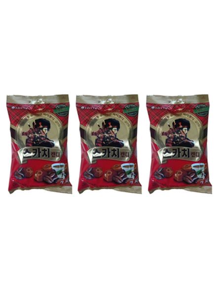 Карамель Lotte Скотч Кофе 157 г, 3 шт