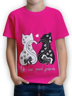 Футболка для садика и школы.девочка.1шт.
