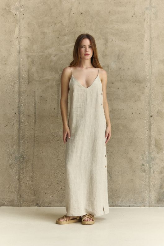 Платье с боковым разрезом / Anitcha