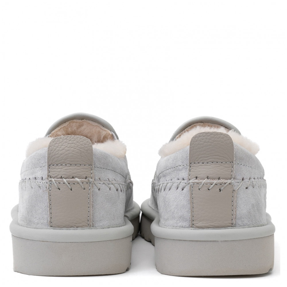 Ugg Stitch Slip On Grey-Violet