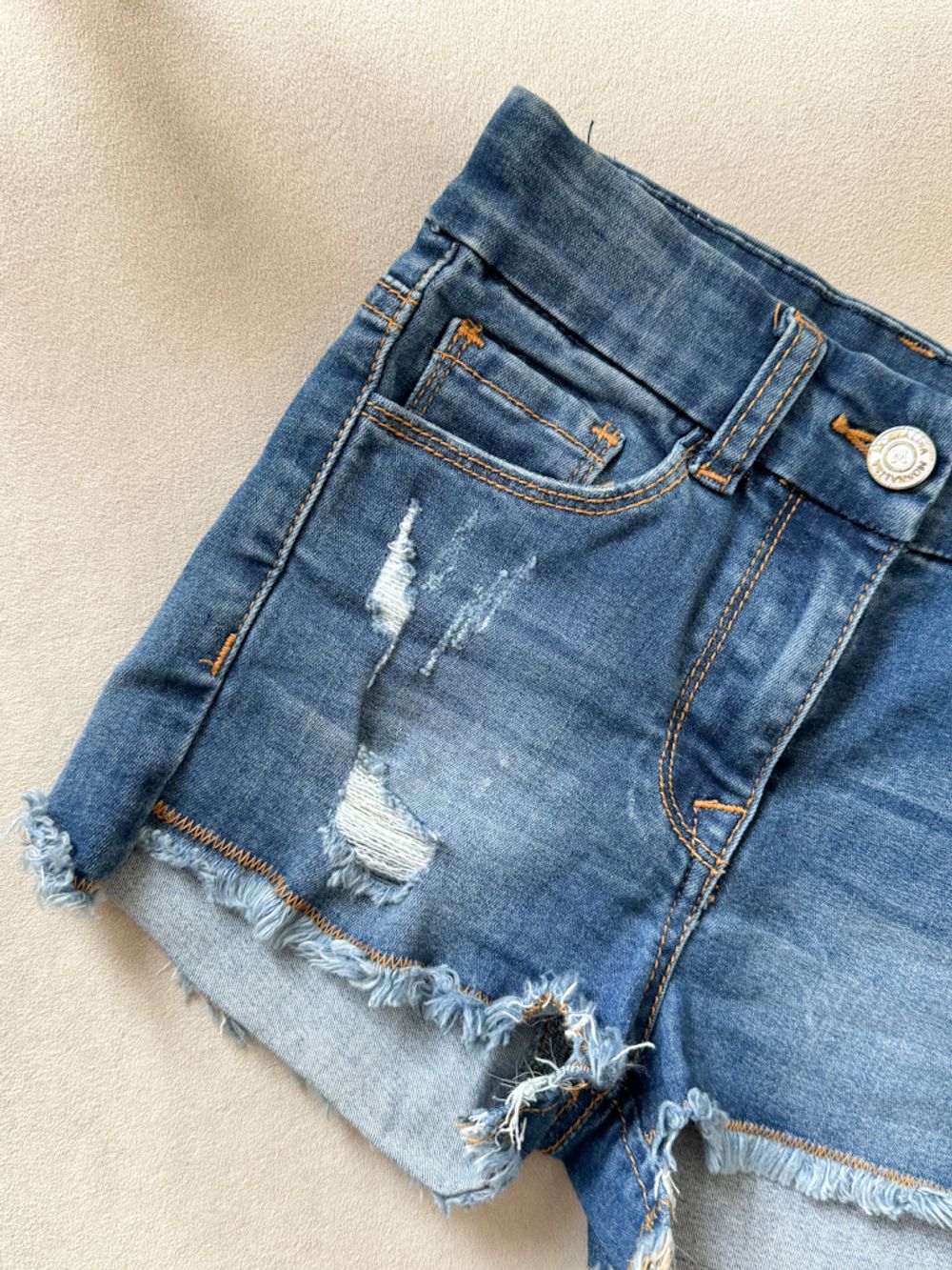 Джинсовые шорты Monnalisa, 116