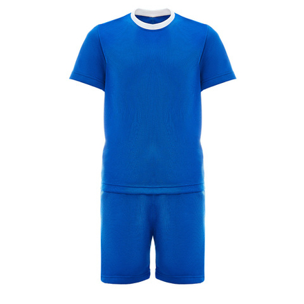 Форма футб. игровая TORRES Sport Junior, FJ-1022-06-152, рост 152 см, полиэстер, васильково-белый
