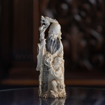 Окимоно «Шоу-син» — бог долголетия и здоровья